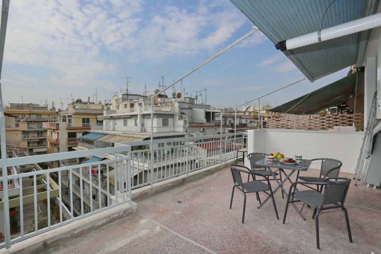 Oli'S Luxury Apartment Thessaloniki Exterior foto