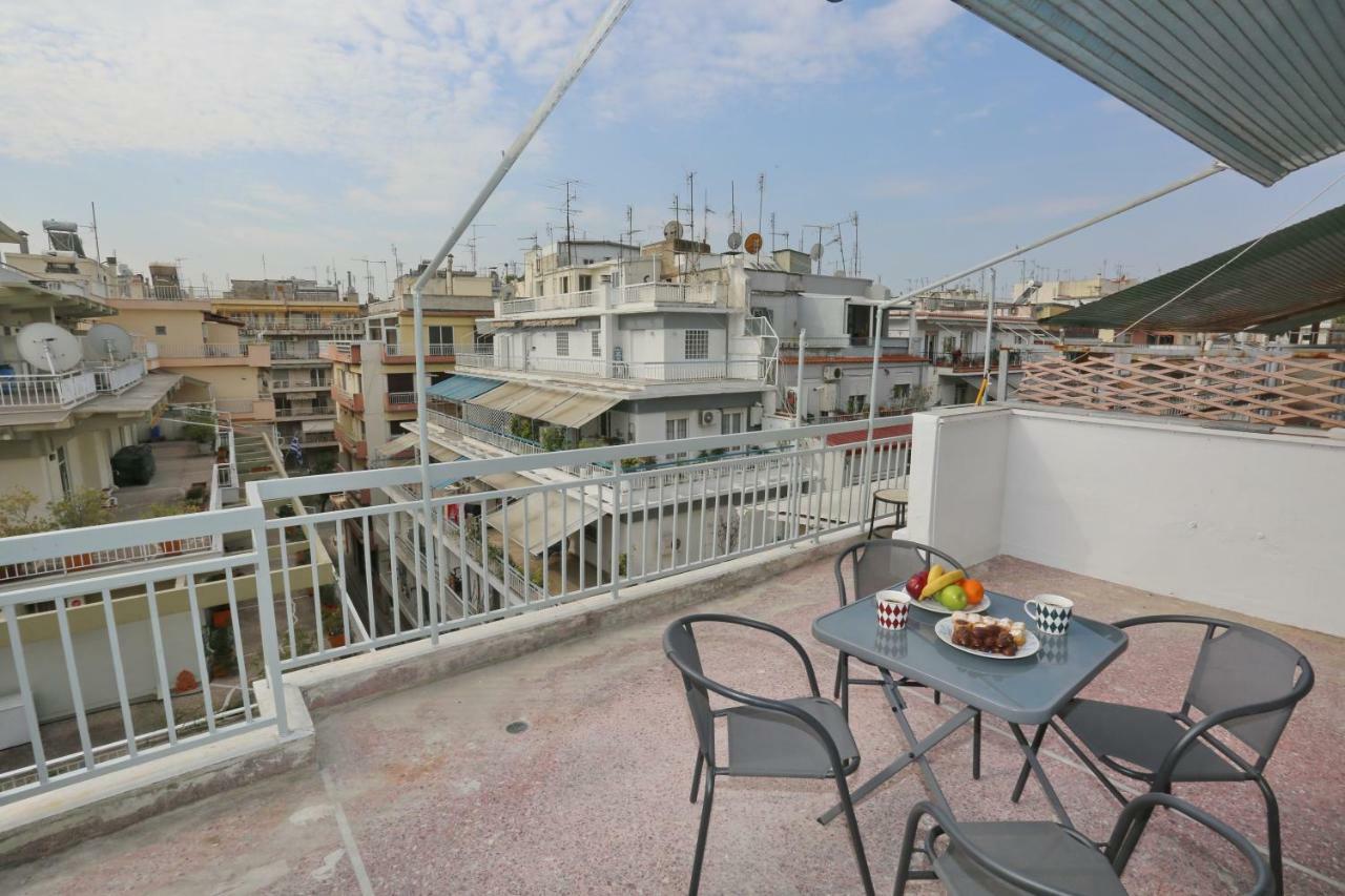 Oli'S Luxury Apartment Thessaloniki Exterior foto