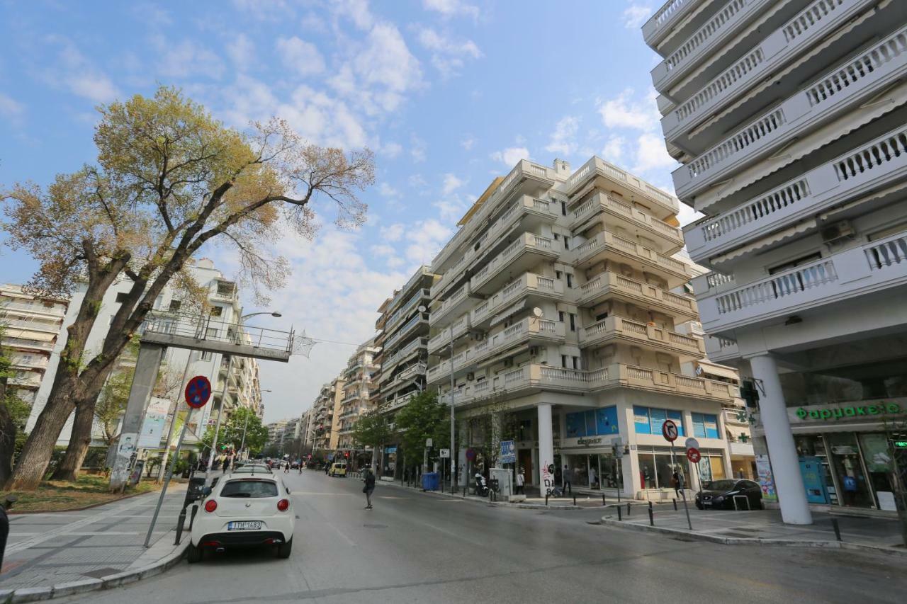 Oli'S Luxury Apartment Thessaloniki Exterior foto